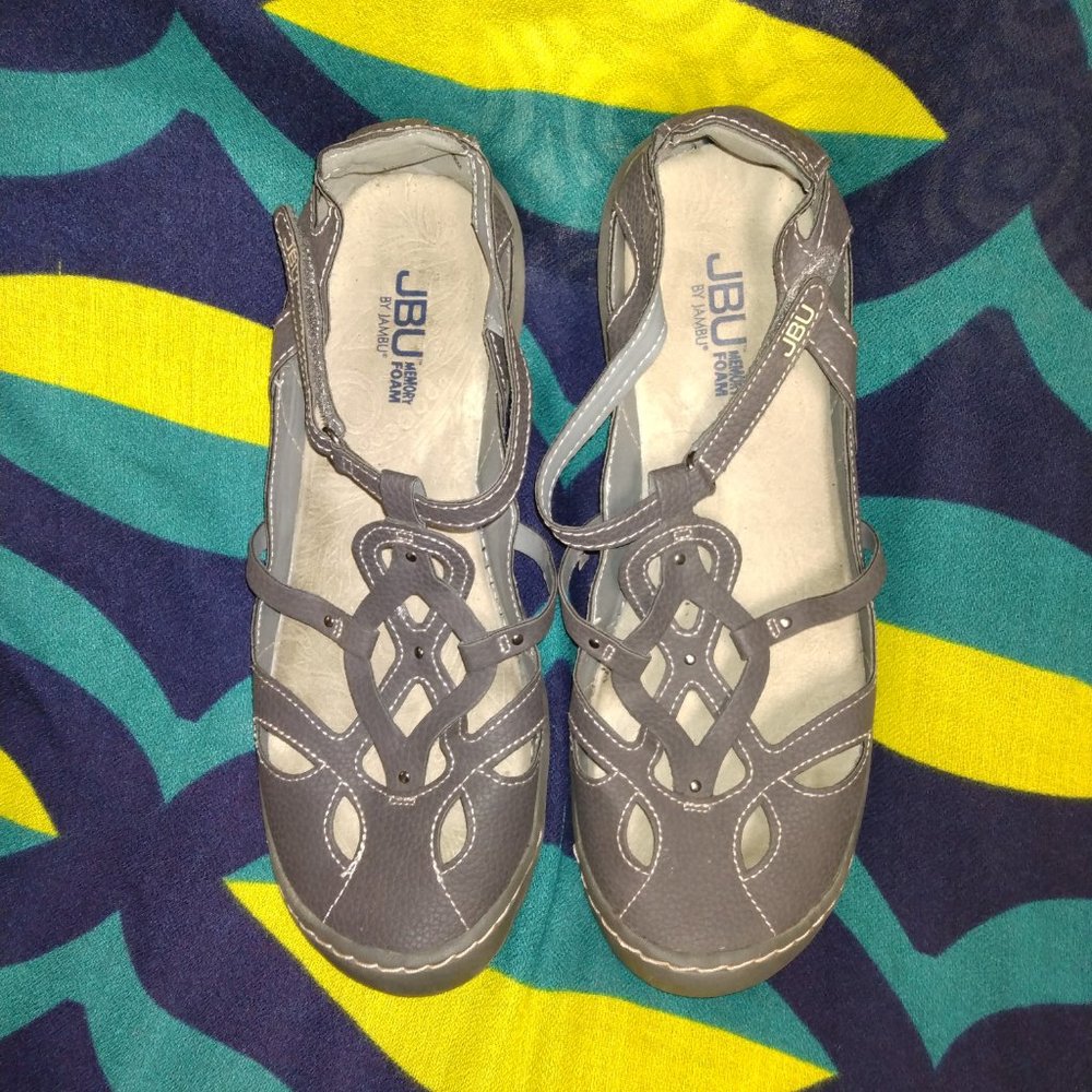 Jbu By Jambu Memory Foam T-Strap Comfort Flats Sh… - image 2